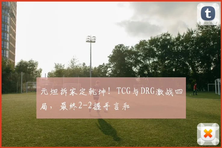 元坦拆家定乾坤！TCG与DRG激战四局，最终2-2握手言和